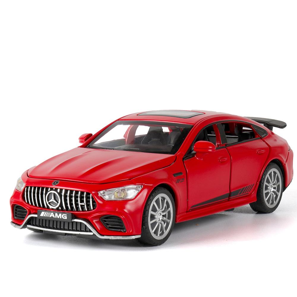 1:32 GT63 V8 C260L Car Model Toy Metal Body Sound Light Pull Back Alloy Diecast Simulation Vehicle Gift Toys For Boys Collection