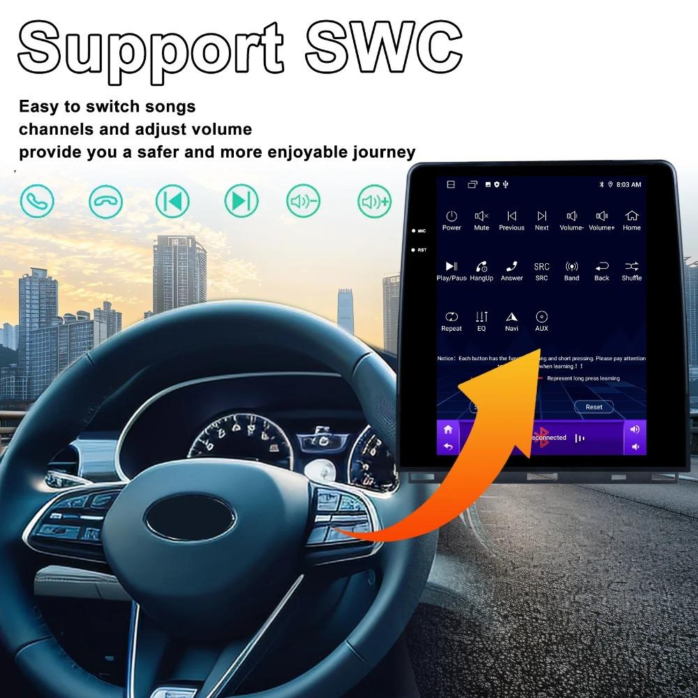 TOYOUSONIC 9.7'' Stereo For Renault Clio5 CL10 5 2019-2021 GPS Navigation Carplay Android Auto Car Radio 1din Android Head Unit