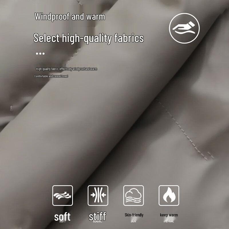 Jeanswest Men's Winter Padded Puffer Jacket