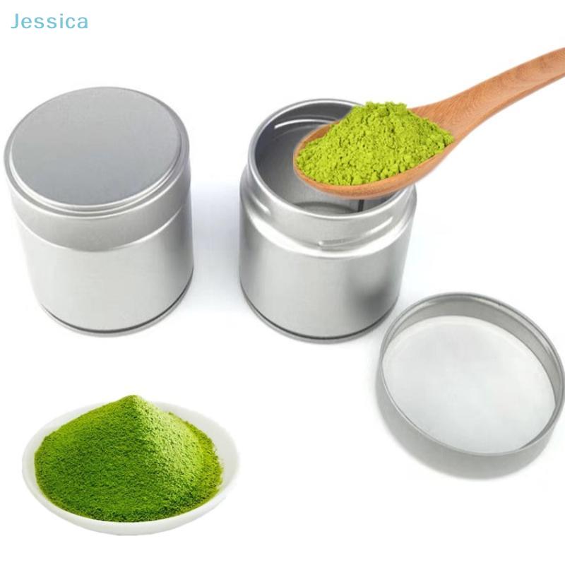 Mini Matcha Pulver Dose Dicke Blechdose Teedose Versiegelt Gewürzaufbewahrungsbox Behälterbox Küchenhelfer