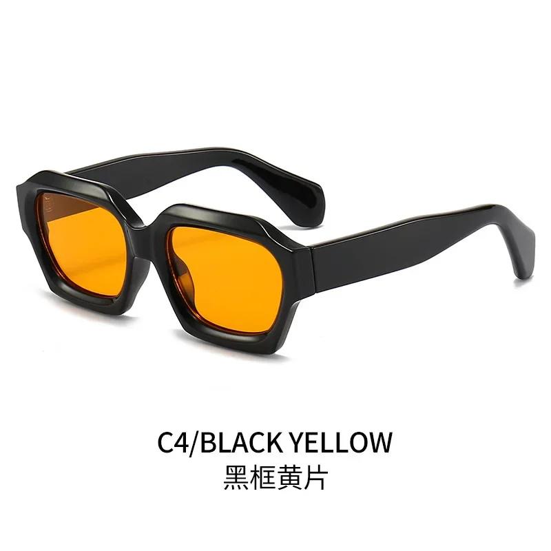 

Fashion Oversized Square Sunglasses Woman Designer Vintage Sun Spectacles Female Big Frames Shades UV 400 Protection Oculos De Sol 1PC