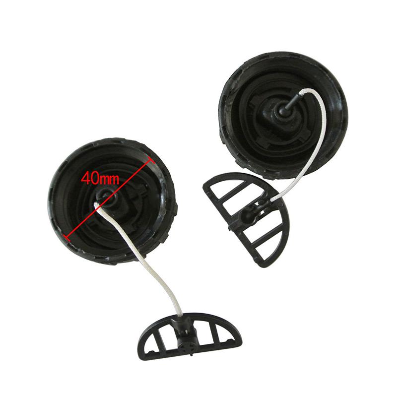 2pcs Black Fuel Cap For Stihl 017 018 MS170 MS180 Chainsaw 11303500500 Power Equipment Accessories Chain Saw Parts