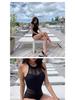 2023 Women's Tummy Control Slimming Backless Push-Up One-Piece Swimsuit