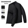 SHANSHAN Men's Windproof Baseball Collar Jacket