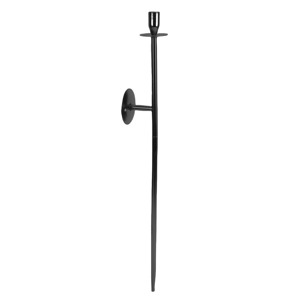 2pcs Wall Mount Candle Holders Decor for Home Modern Vintage Large Candlestick Art for Dining Room Fireplace Living Room Bedroom 25.0in