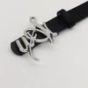 Stylish Minimalist Pu Belt For Casual Students Trendy Black Color For Fashion Lovers