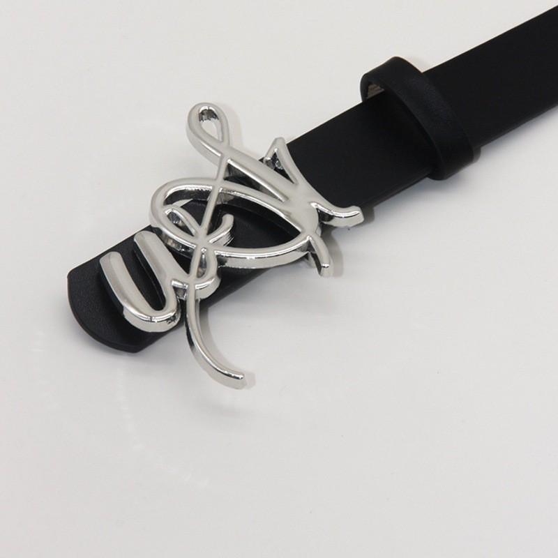 Stylish Minimalist Pu Belt For Casual Students Trendy Black Color For Fashion Lovers