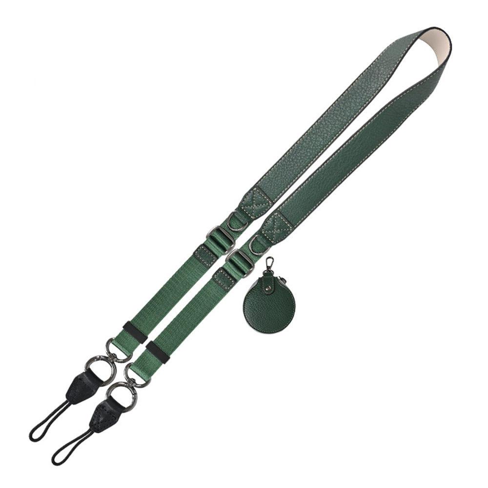Universelles Kamera-Schultergurt-Lanyard für Nikon Canon Panasonic Leica Sony Fujifilm Nackengurt Mit Kleiner Tasche