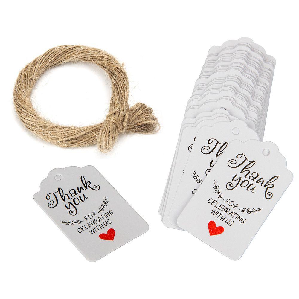 

Сделай сам Круглые Ручной работы Свадебные Принадлежности Бирка С Рождеством Христовым Бирки Благодарности Бирки из Крафт-бумаги Square-White