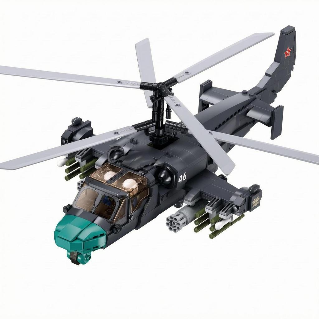 Airplane Model Interlocking Aircraft Brick