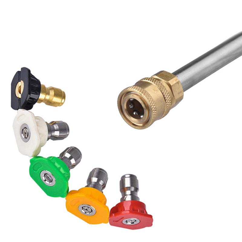 Power Washer Lance 1/4 Inch High Pressure Washer Extension Rod Telescoping