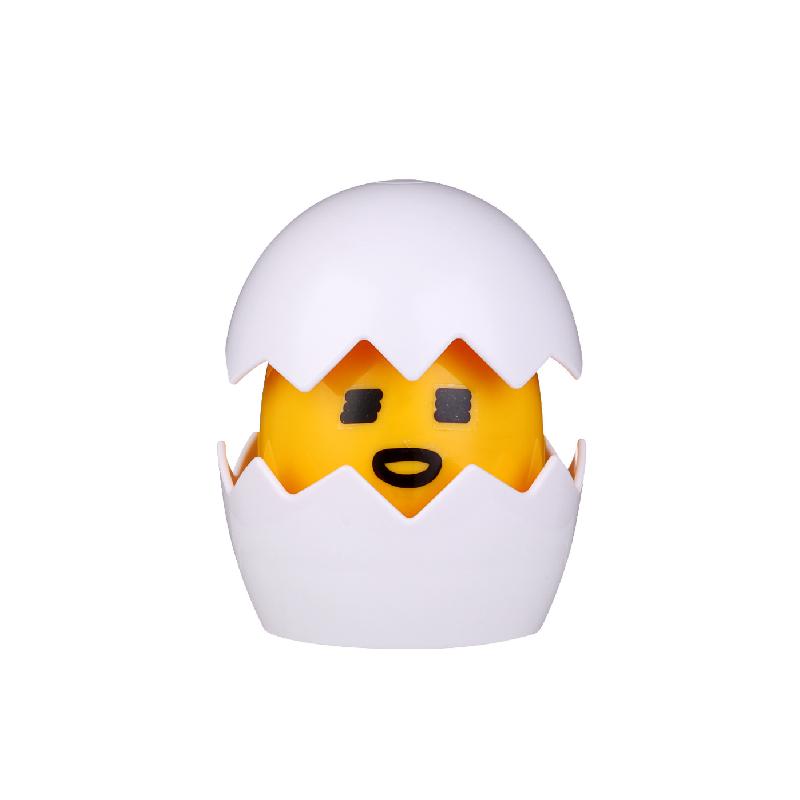 

Мультяшный ночник-светодиод в виде яичной скорлупы с USB-питанием, сенсорным выключателем, подарок для детей жёлтый