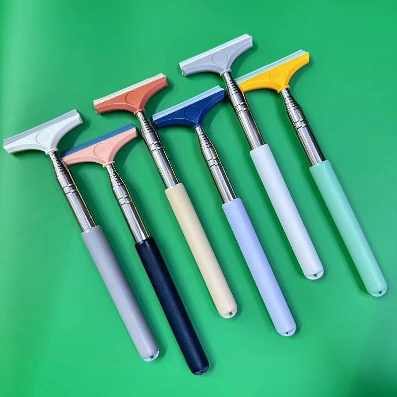 Auto Rückspiegel Wischer Reinigungswerkzeug Auto Glas Beschlagreiniger Schaber Zubehör Griff Teleskop Fensterreinigungsbürste