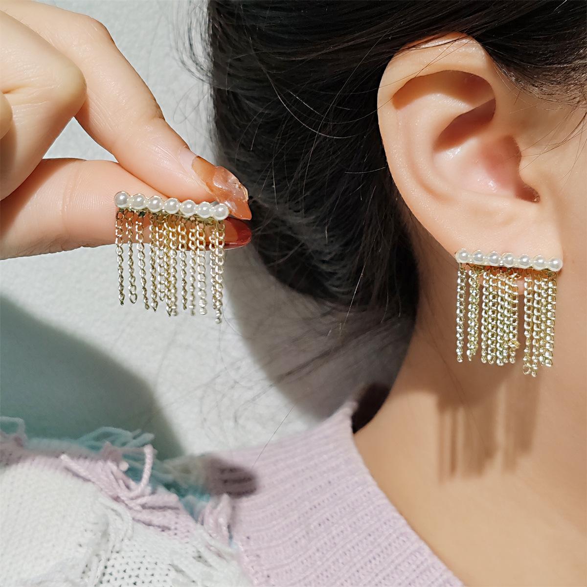 

Creative leopard head earrings золотий