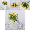 Faux Daisy Flower For Home Display And Photography With Durable Silk Material