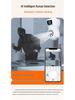 Dual Lens WiFi PTZ Smart Bulb Surveillance Camera with Full Color E27