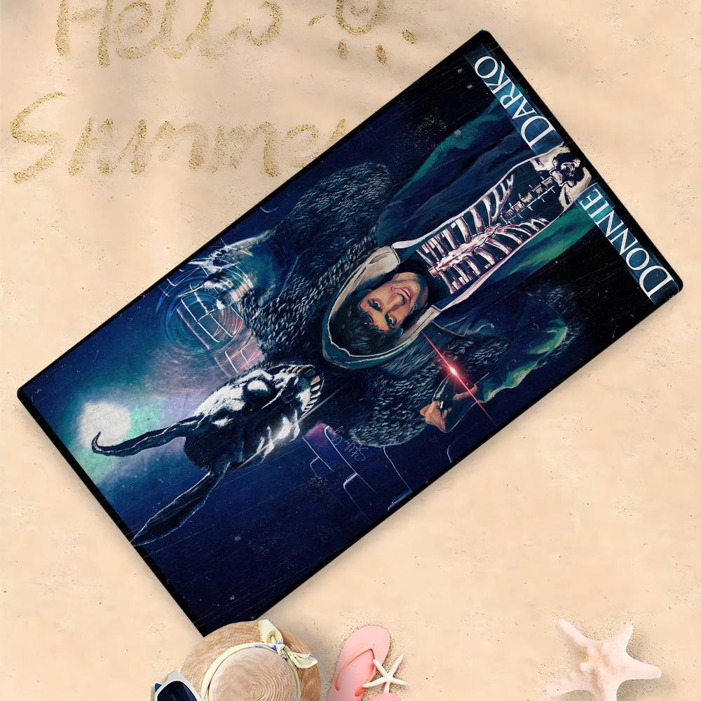 D-Donnie D-Darko Movie Anime Beach Swimming Towel Soft Absorbent Washcloth Children's Gifts for Kids Travel Camping Gym