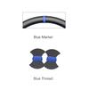 Black Artifcial Carbon Fiber Leather Car Steering Wheel Cover for Mitsubishi Lancer 10 EVO Evolution 2008-2014