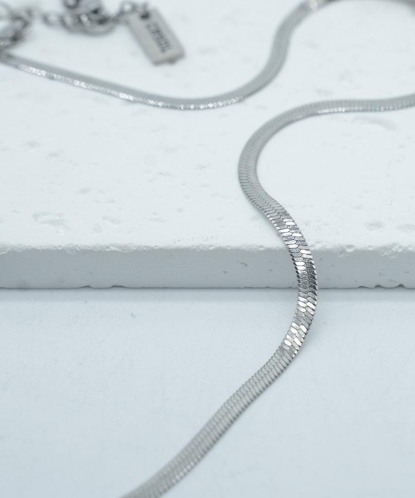 Cream Soda Lab Minimal Snake Chain Necklace