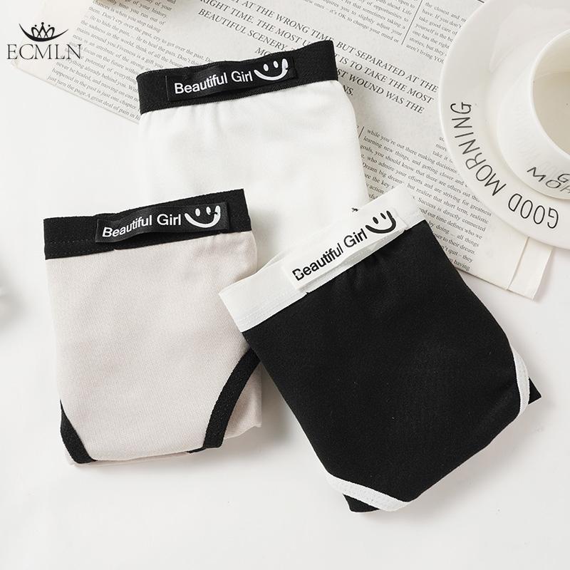 Women Seamless Underwear Panties Women Girls Mid-waist Breathable Ladies Briefs