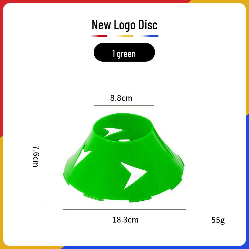 New Logo Disc for Sports, Footwork, Basketball, and Football Training