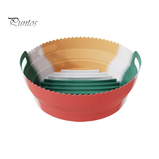 Silikonové vložky do fritézy Opakovaně použitelné čtvercové vložky do fritézy pro 4-6 QT vložky do potravinářské pečicí pánve Příslušenství k fritéze