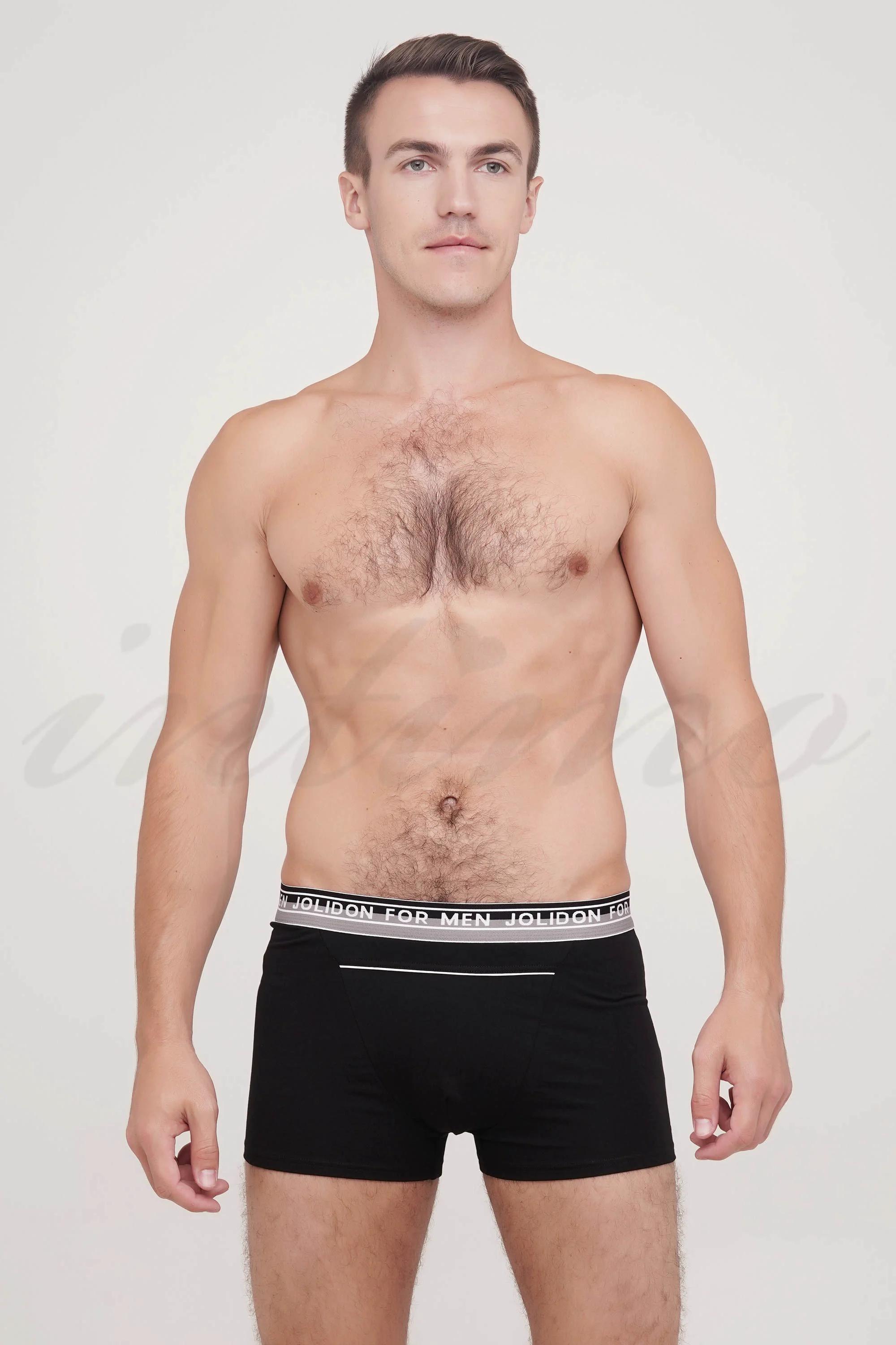 

Боксери труси Jolidon (76825) 52(XL) прозорий колір чорний