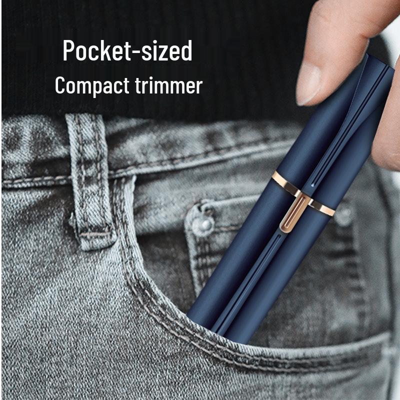 Unisex 4-in-1 Electric Grooming Kit: Eyebrow & Nose Hair Trimmer, Razor, Epilator