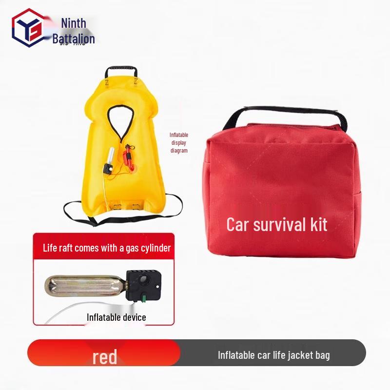 Jiuying Portable Inflatable Life Vest for Vehicle Water Rescue
