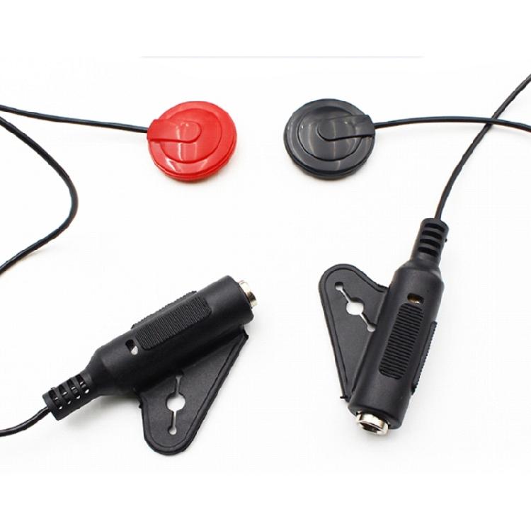 Quick Mount Guitar Transducer Suitable for Electric Ukulele and Percussion Instruments Ergonomic Design Nonslip Grip