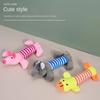 New Pet Plush Sound Toy Cat and Dog Toy Stripe Series Puzzle Interactive Toys