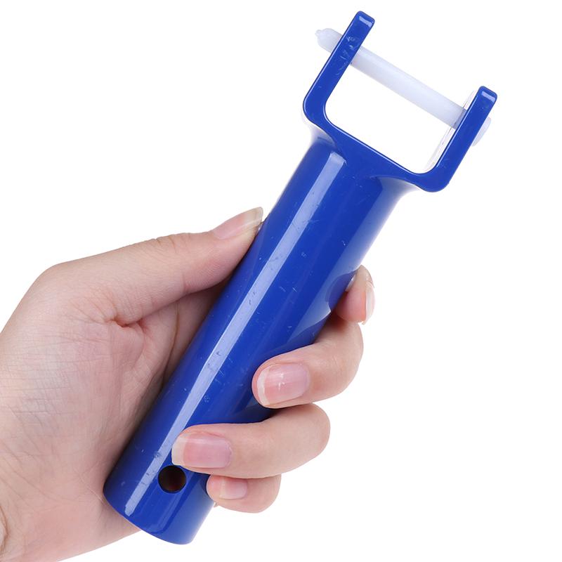 2Pcs Vacuum Head Swimming Pool Handle Replaceable Handle With V-Clamp Cleaning