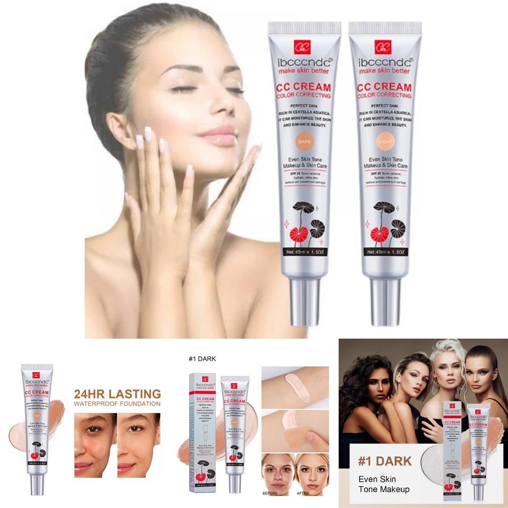Natural And Lightweight Ibcccndcc Centella Cc Cream For Flawless Skin Tone Perfect For All Skin Types