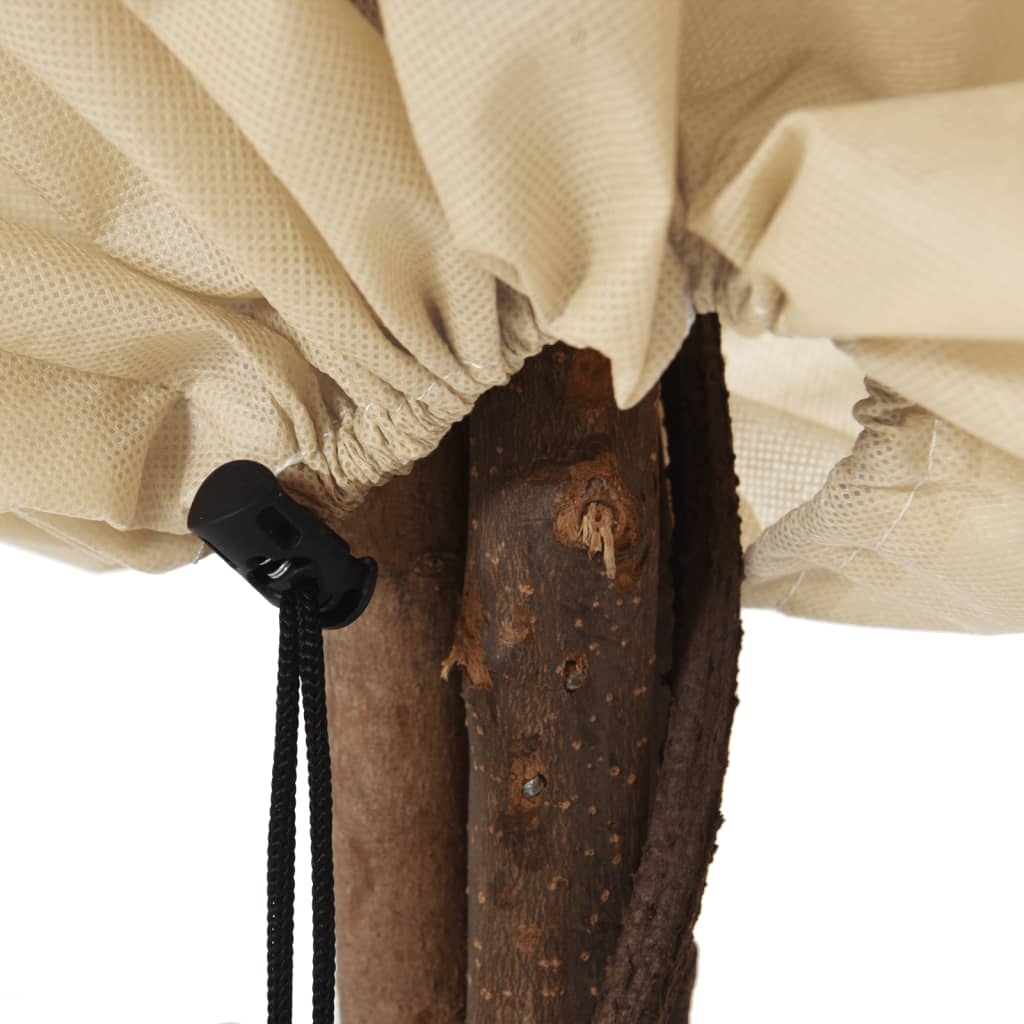 Winter Frost Protection Cover with Drawstring 4 pcs 70 g m² 0.8 x 0.8 m