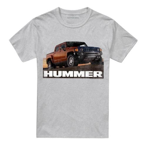 Hummer Unisex Adult H3 Ad Heather T-Shirt