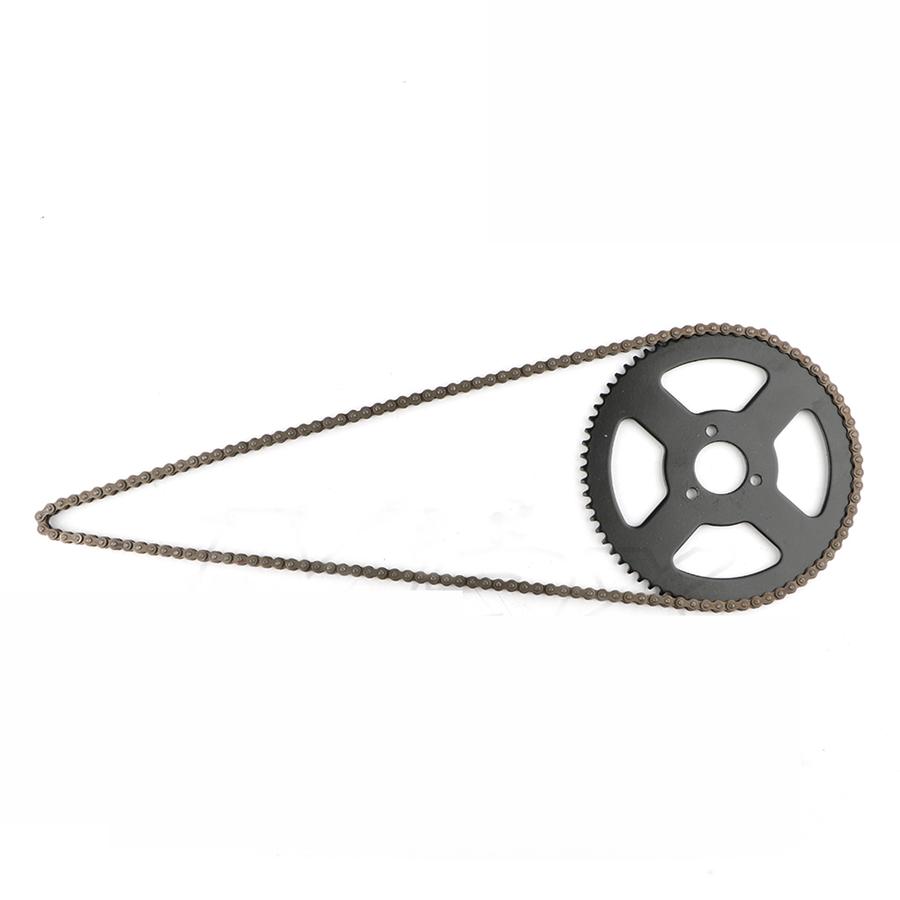 49CC Mini Jogging Refit a Set of Chain Chains with Rough Chains, Small Sports Ca