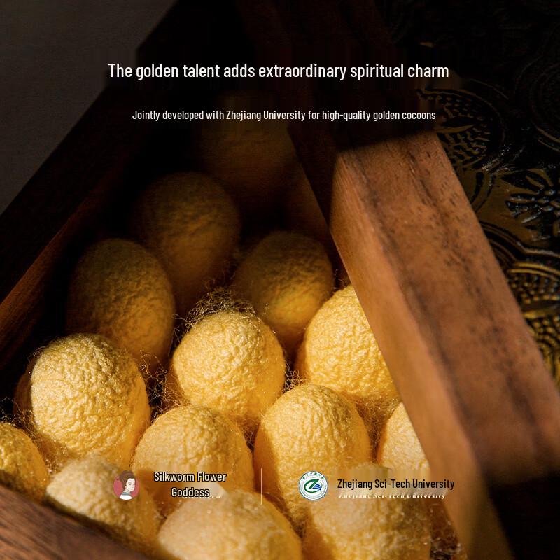 SILKUEEN 100% Golden Cocoon Mulberry Silk Quilt