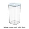 ZISIZ Stackable Glass Food Storage Container Set