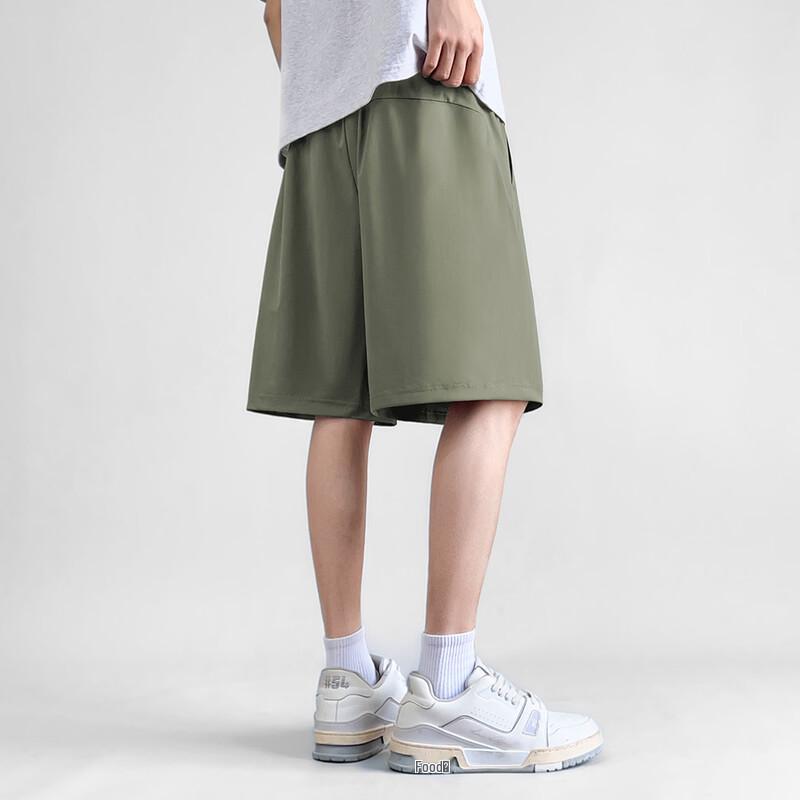 JEEP Men's 2026 Summer Quick-Dry Ice Silk 5-Point Shorts