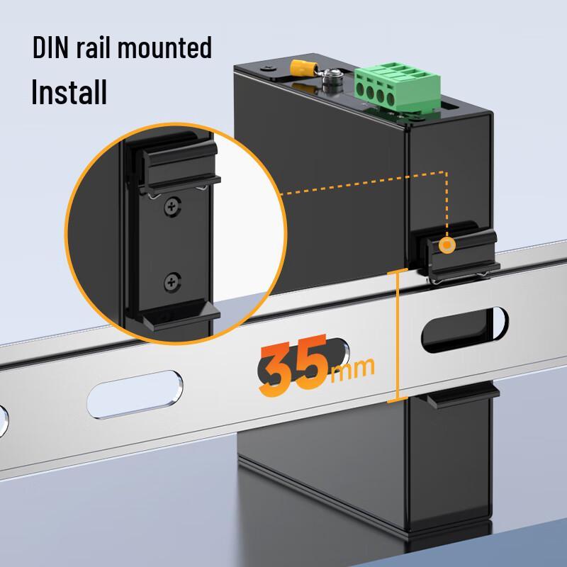 Aidikon 5-Port 100Mbps Industrial Ethernet Switch