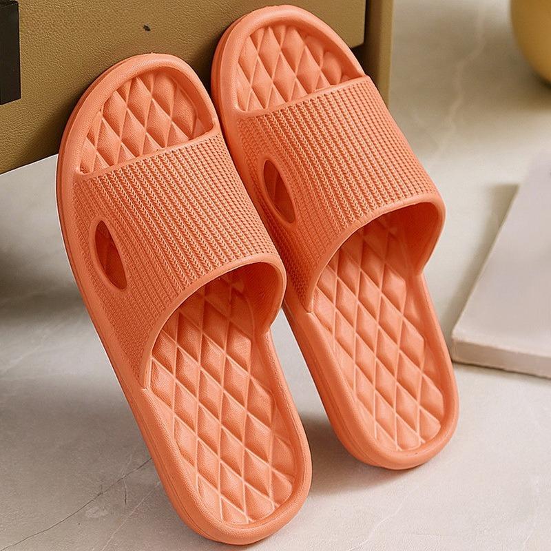 Non-Slip Slippers Men Women Indoor Home Eva Slides Bathroom Waterproof Shoes Deodorant Soft Bottom Outer Wear Sandals Flip Flops