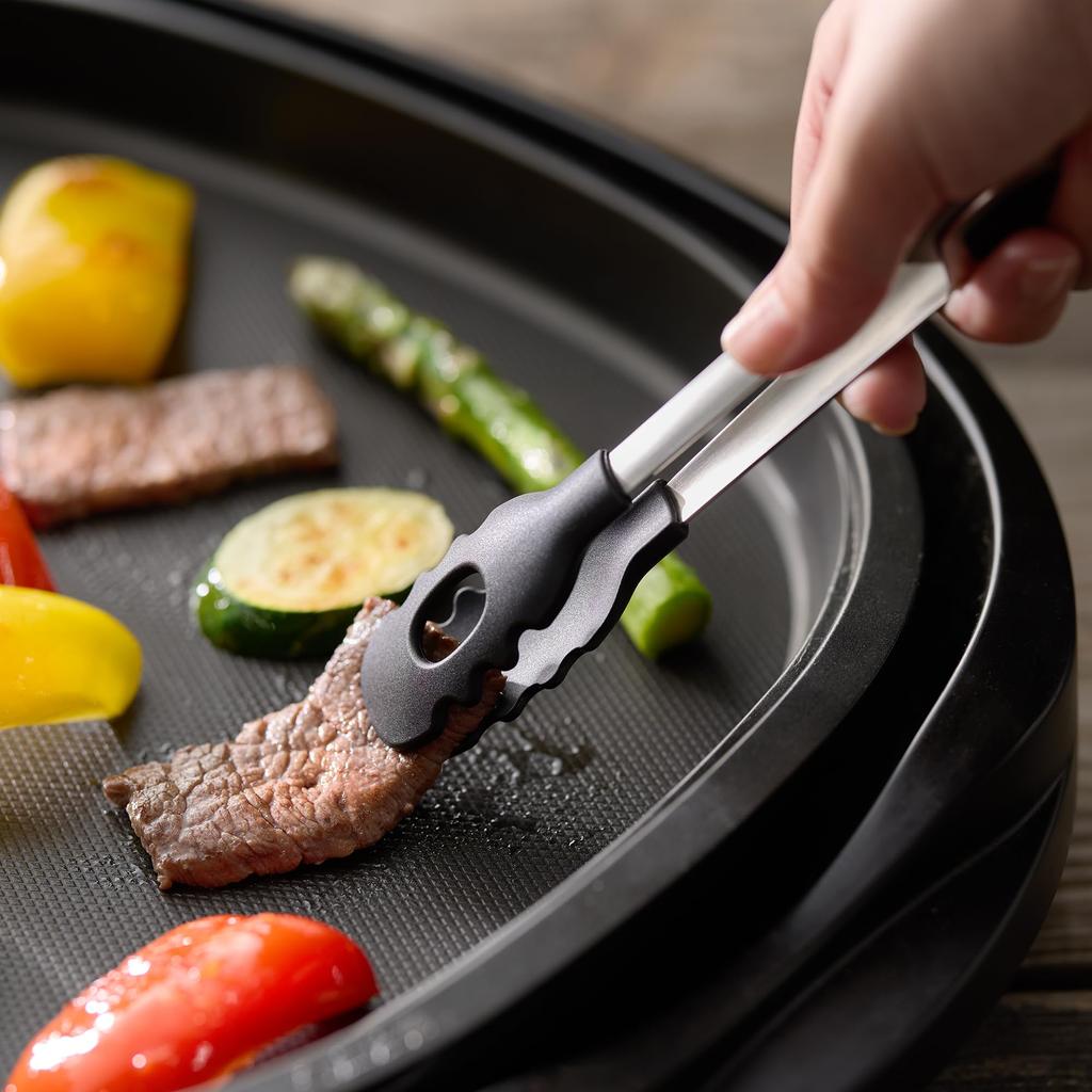 MUJI Cooking Tongs with 84376207 Stopper, Small,