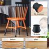 16 buc Capace pentru picioare de scaune din silicon Tampoane de protecție pentru picioare Mobilier Huse de masă șosete dopuri Acoperire pentru mobilier Picioare de nivelare Decor acasă