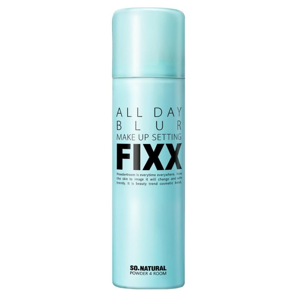 So Natural All Day Blur Makeup Setting Fixer 75ml - Pore-Blurring & Long-Lasting Setting Spray for Smooth, Flawless Skin Texture