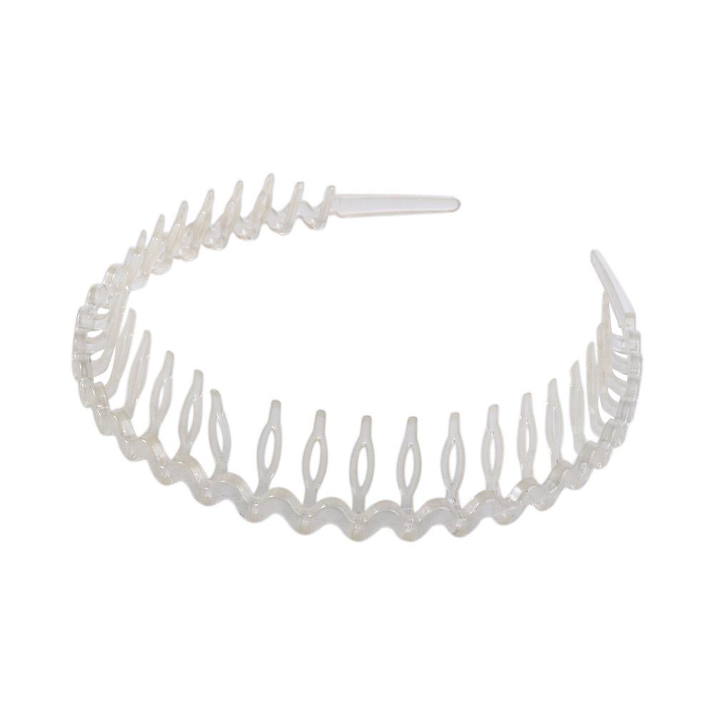 Hair Hoop Hair Comb Knotted Headwear Non-slip For Girls Korean Style Hairband Toothed Hair Band Wave Headband Hair Accessories