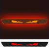 Universal Car Taillight Brake Lights Lamp Sticker Protector Sticker Devil Eyes Heart Carbon Fiber Covers Accessories Hawkeye