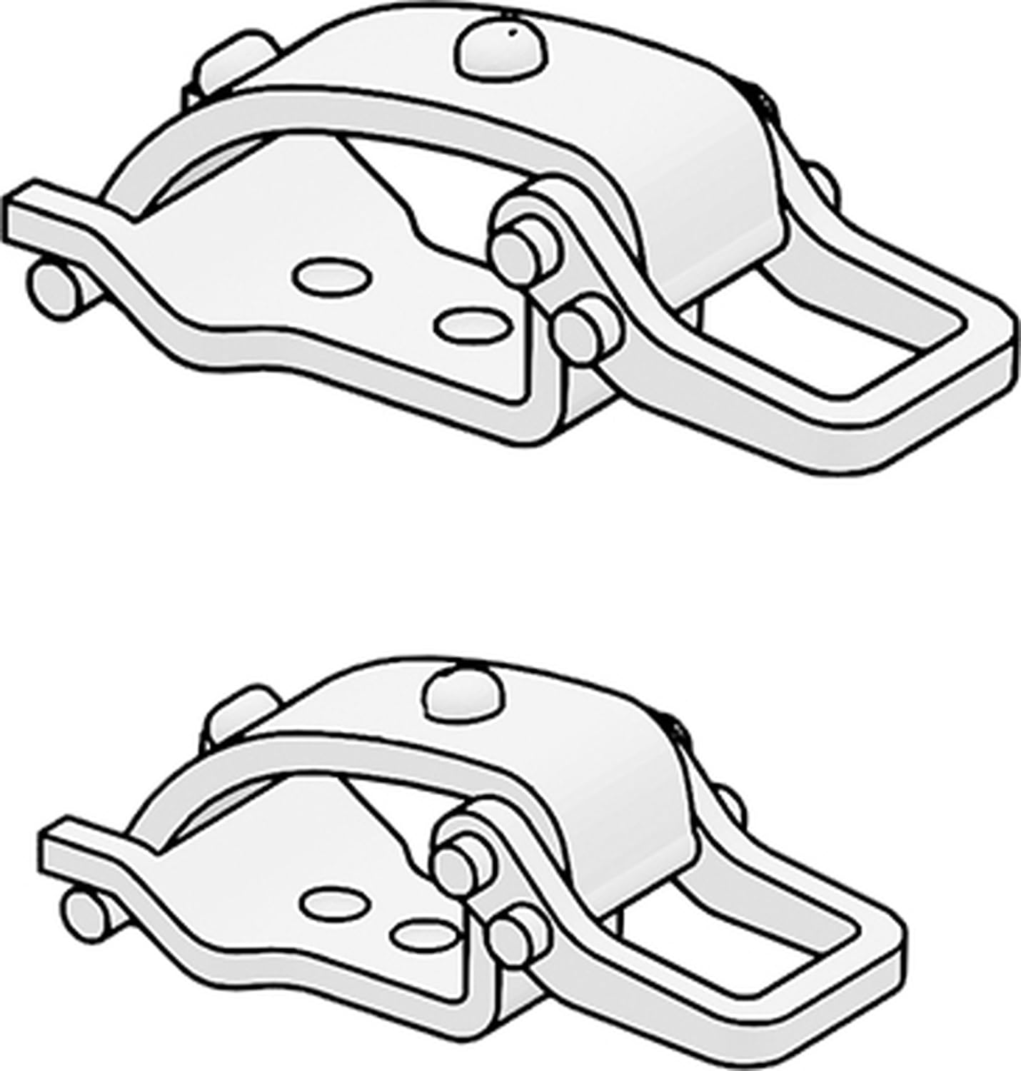 

MJ Miniatures Scale German Clamp Set Plastic Model Kit Parts 1/35 (Early Model) - Single-Use (MJEZ35036)