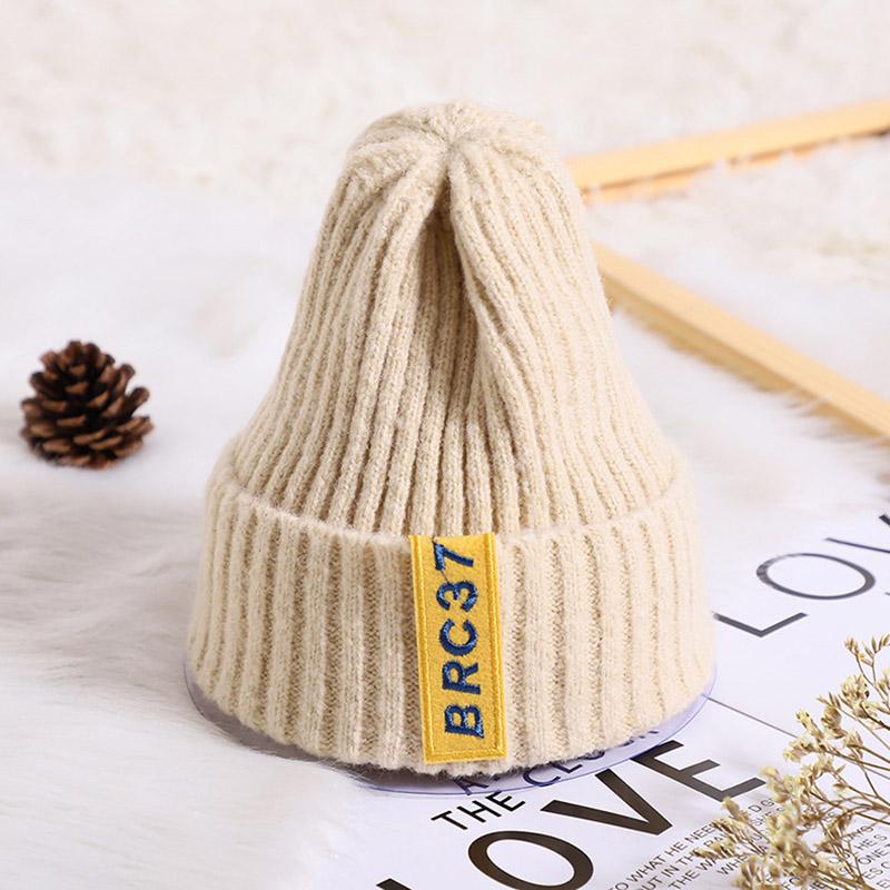 Bonnet d'hiver chaud pour bébé garçon et fille, bonnet tricoté doux pour nourrisson et tout-petit