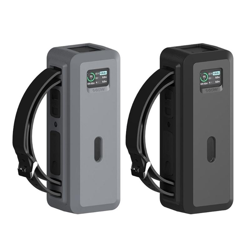 Travel Friendly Soft Case Protector Sleeve Housing Full Coverage Sweat Resistant For 737 140W Mobile Power Enhances Grip