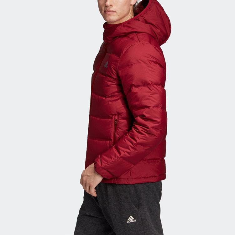 Adidas Outdoor Slim Fit Hooded Down Jacket Men Outerwear DZ1426